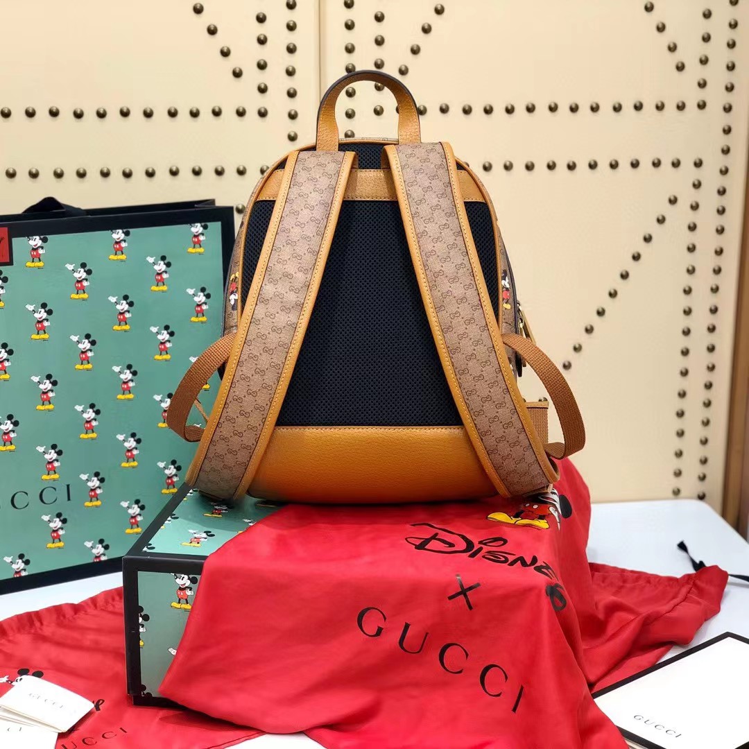 Gucci x Disney Mickey Mouse Medium Backpack（22-29-12CM） - PerfectKickZ