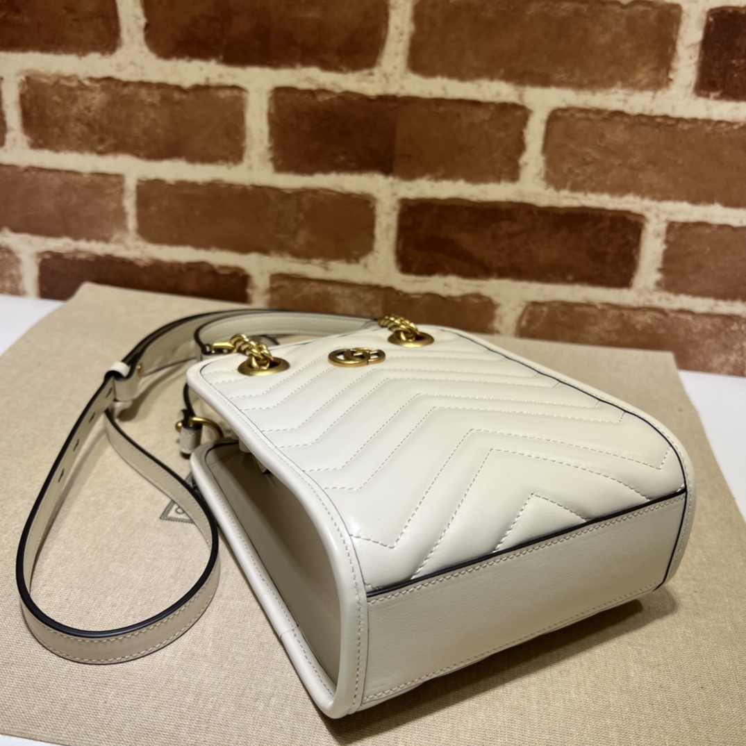 Gucci GG  Marmont Mini Handbag （16-19-7CM） - PerfectKickZ