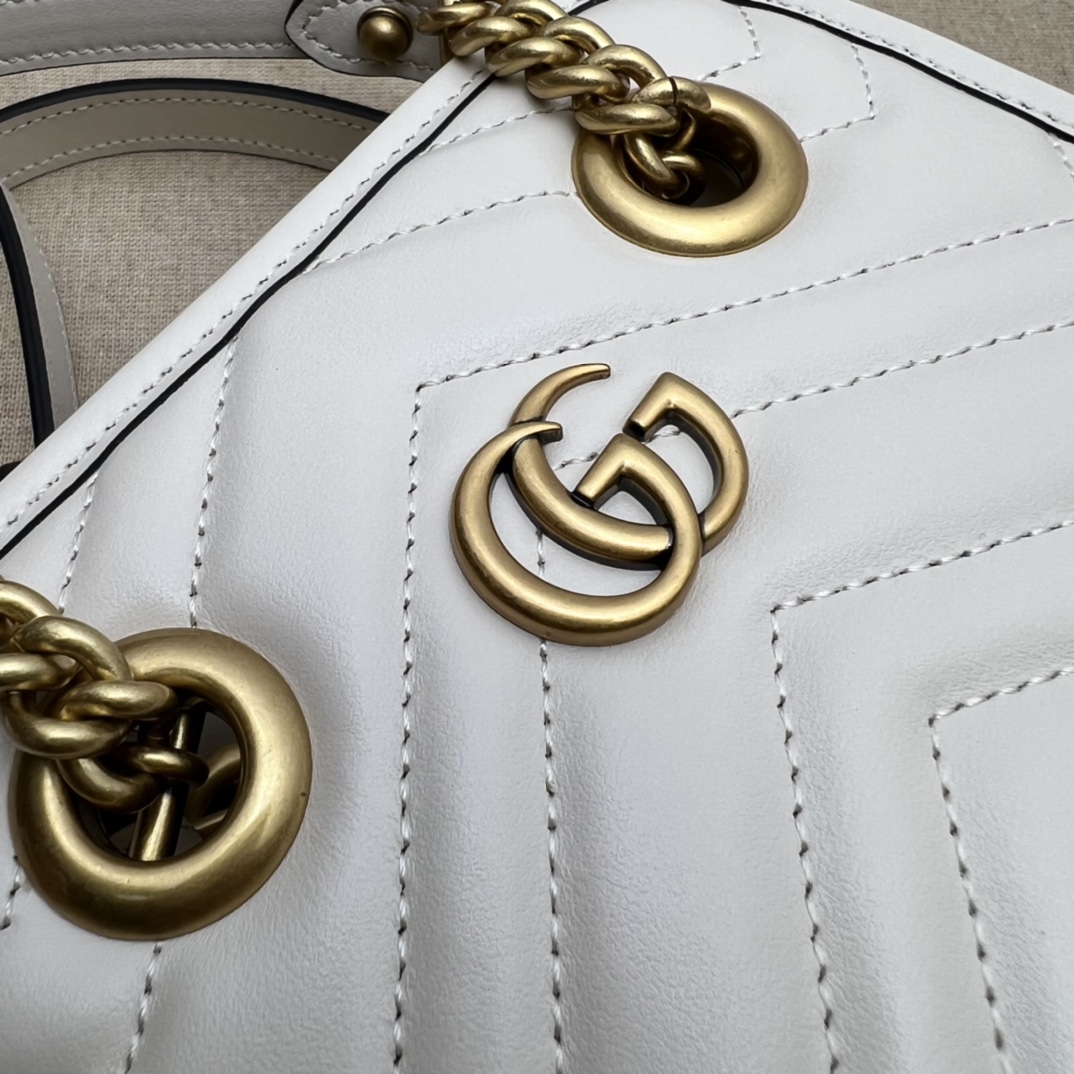 Gucci GG  Marmont Mini Handbag （16-19-7CM） - PerfectKickZ