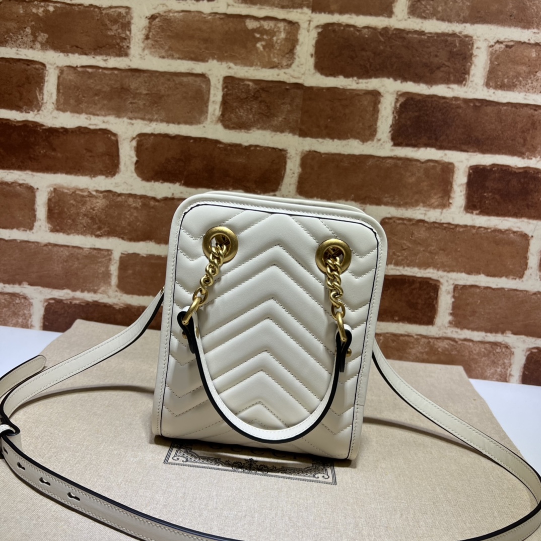 Gucci GG  Marmont Mini Handbag （16-19-7CM） - PerfectKickZ