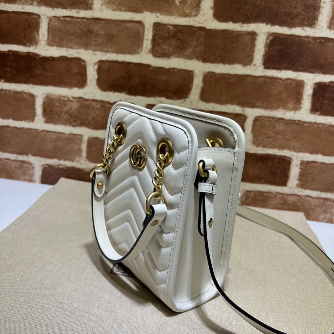 Gucci GG  Marmont Mini Handbag （16-19-7CM） - 