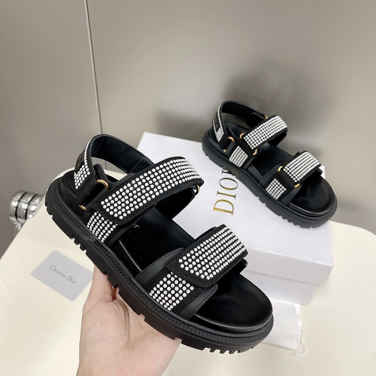 Dior Women Dioract Sandal - PerfectKickZ