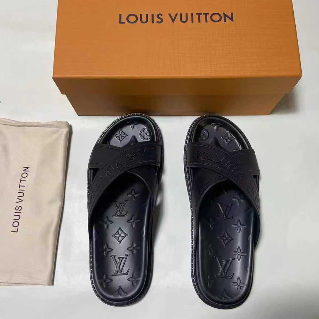 Louis Vuitton Monogram Slippers(Upon UK Size) - PerfectKickZ
