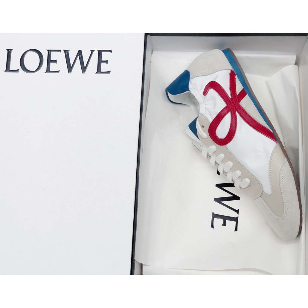 Loewe Ballet Runner In Nylon And Calfskin - PerfectKickZ