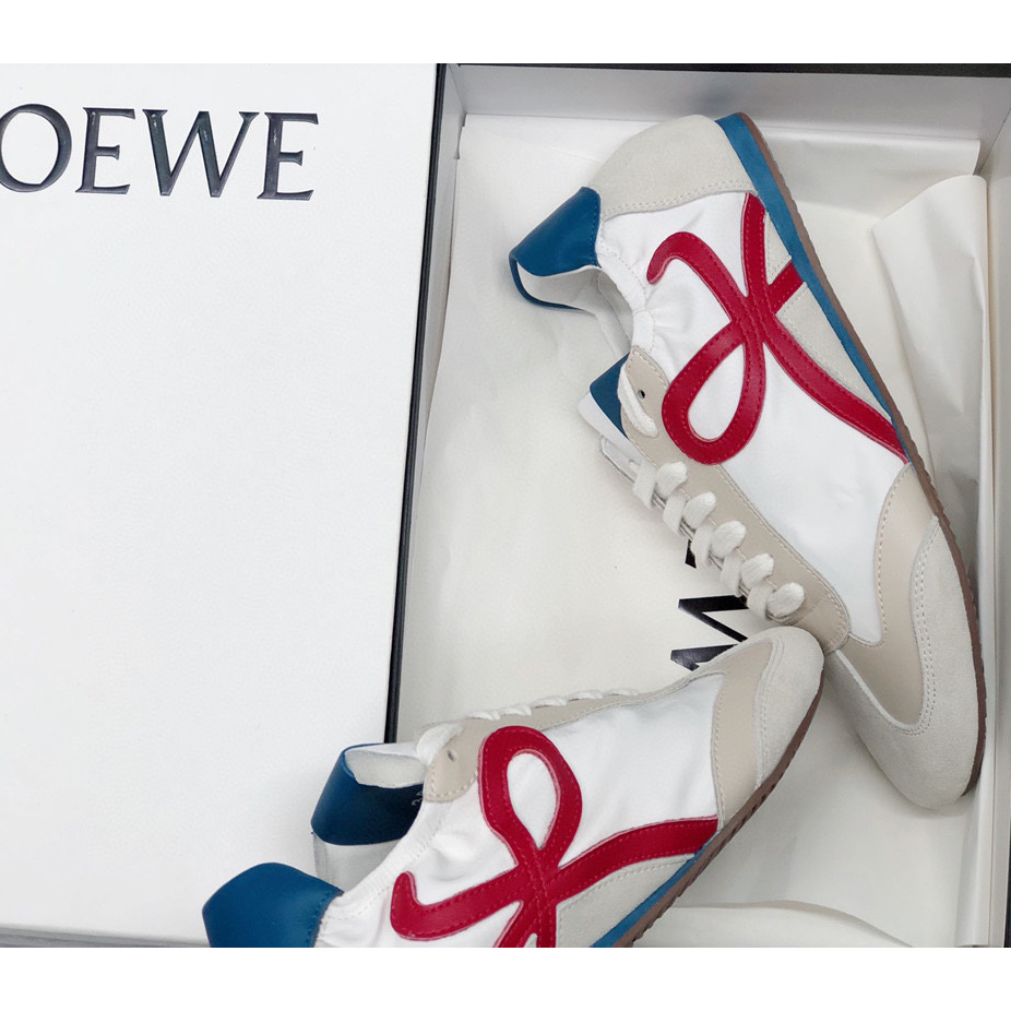 Loewe Ballet Runner In Nylon And Calfskin - PerfectKickZ