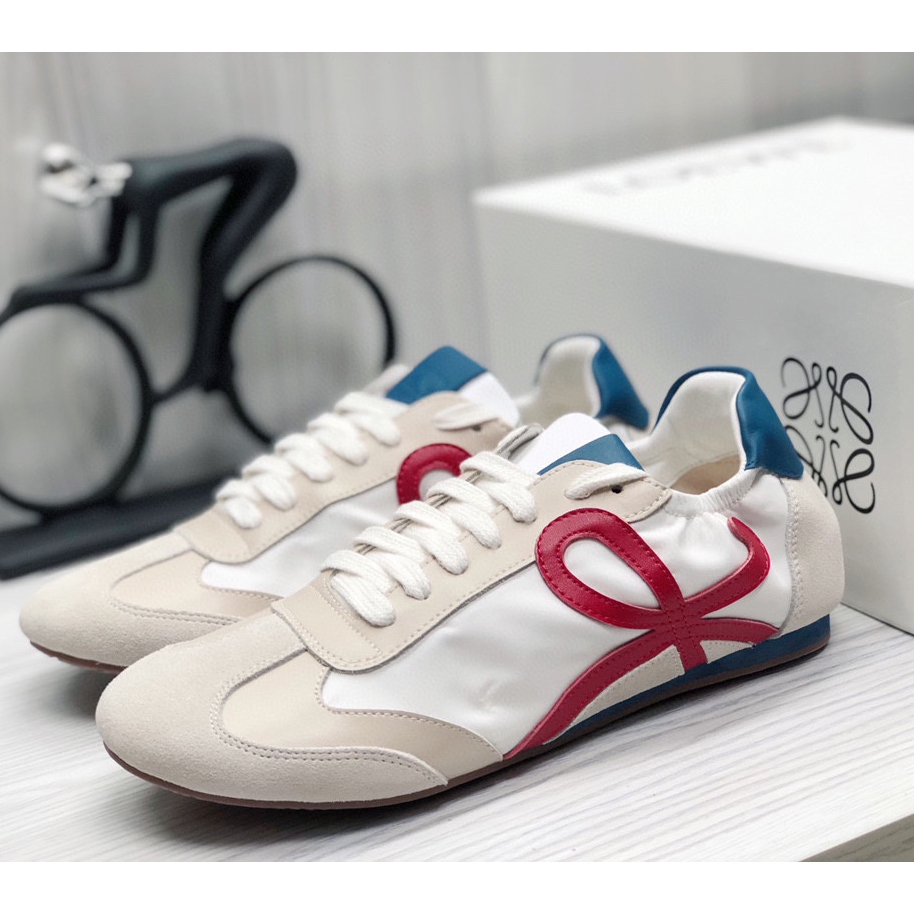 Loewe Ballet Runner In Nylon And Calfskin - PerfectKickZ