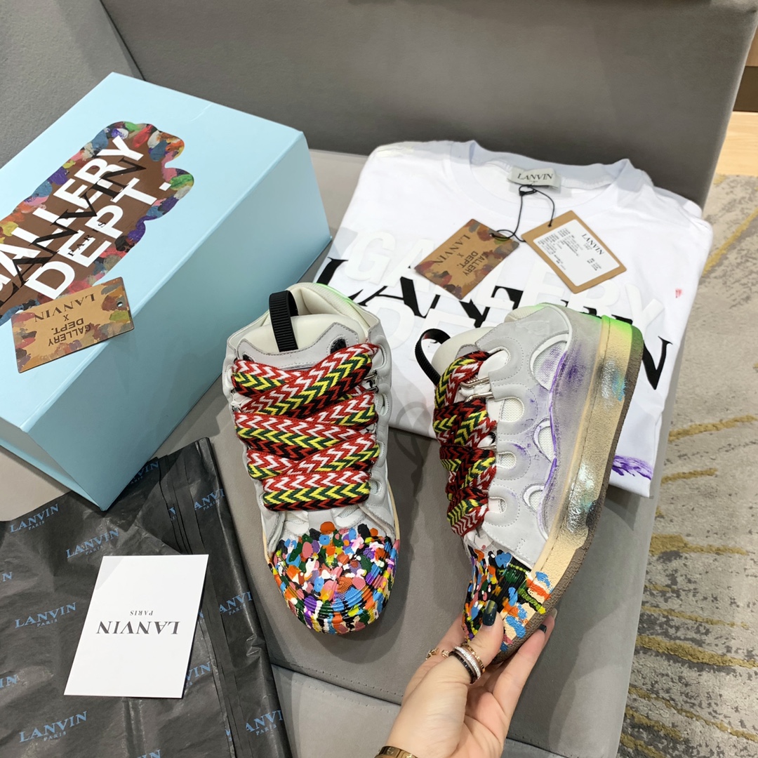 Lanvin X  Gallery Dept. Curb Sneaker  - PerfectKickZ