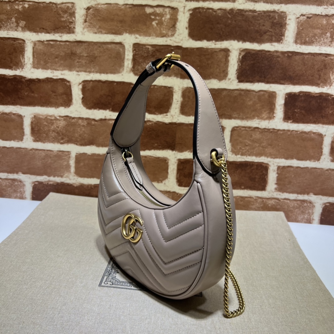 Gucci GG  Leather Handle Bag（21-11-5CM） - PerfectKickZ