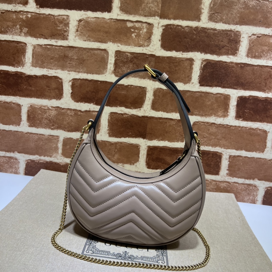 Gucci GG  Leather Handle Bag（21-11-5CM） - PerfectKickZ