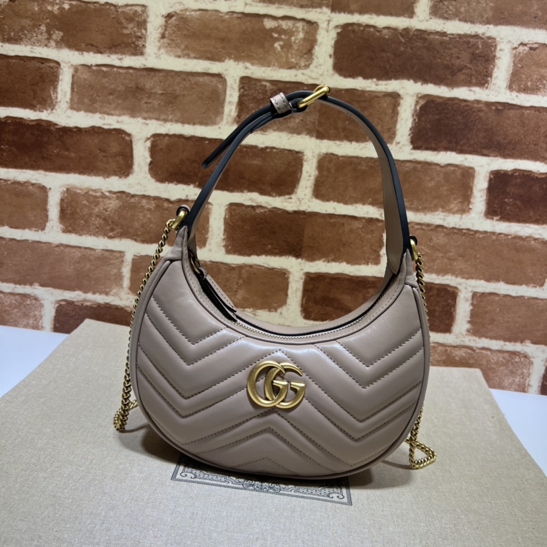 Gucci GG  Leather Handle Bag（21-11-5CM） - PerfectKickZ