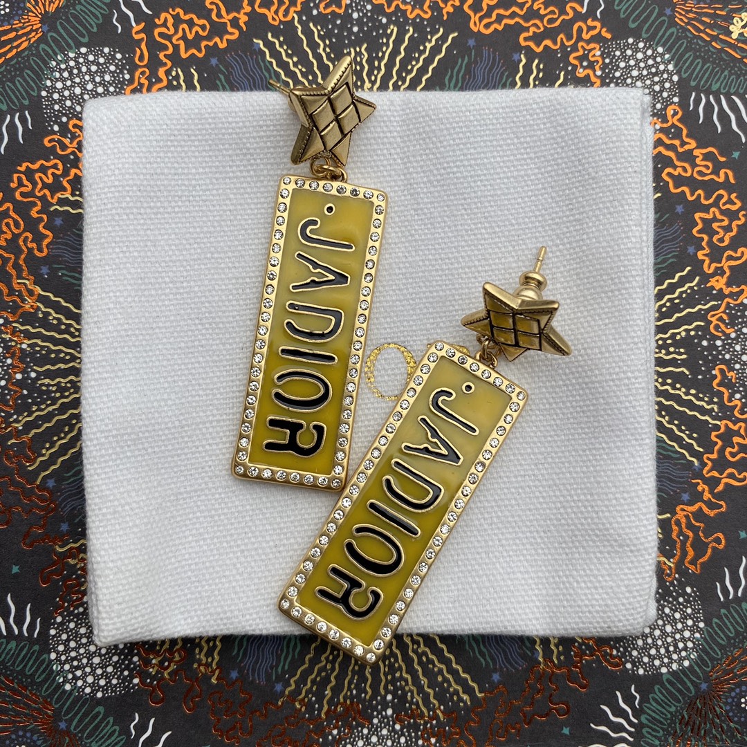 Dior Square Earrings  - PerfectKickZ