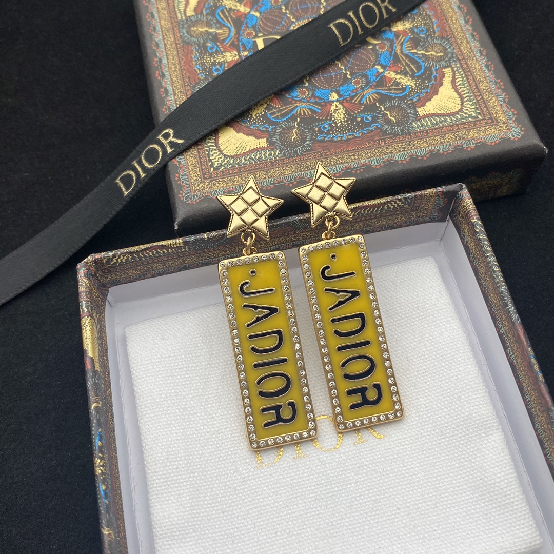 Dior Square Earrings  - PerfectKickZ