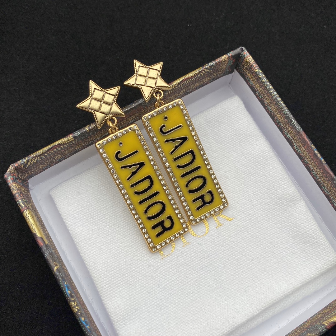 Dior Square Earrings  - PerfectKickZ