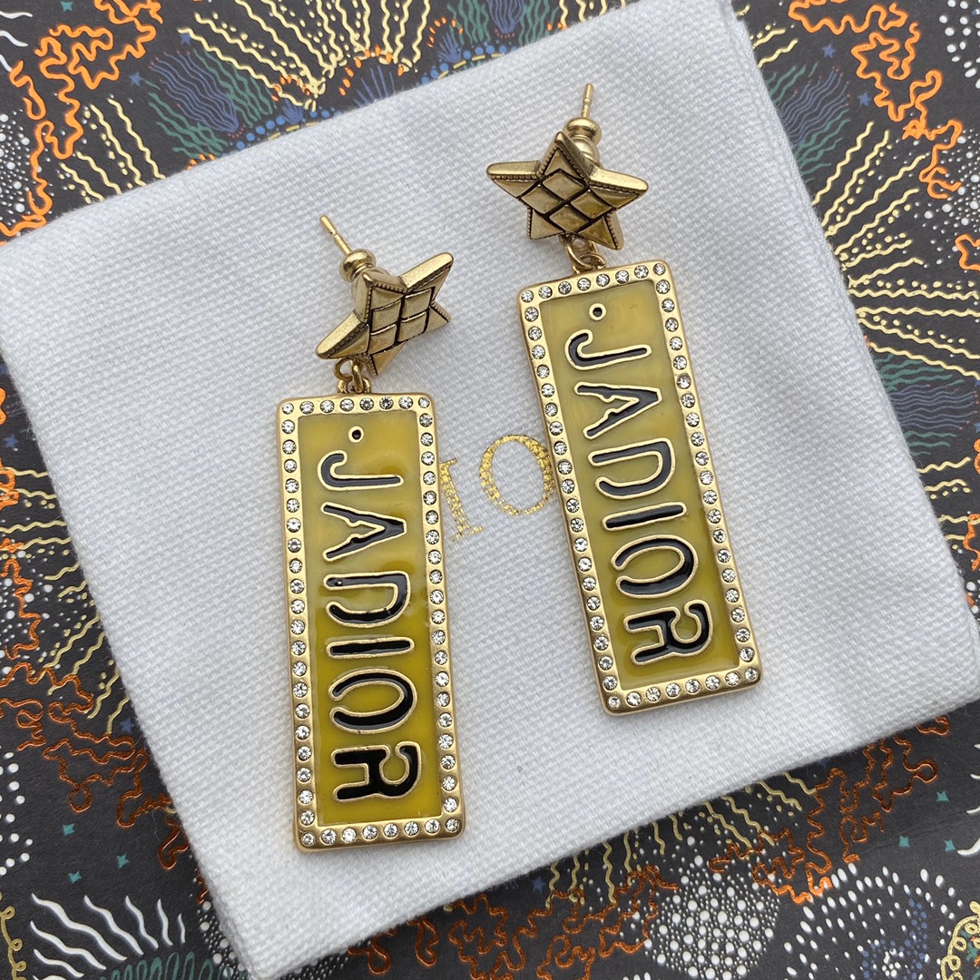 Dior Square Earrings  - PerfectKickZ