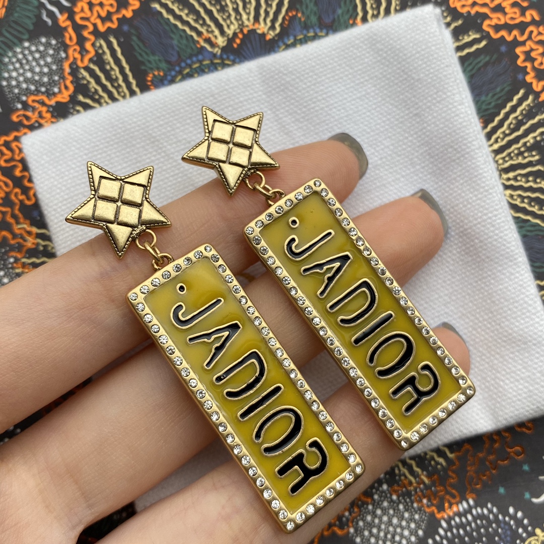 Dior Square Earrings  - PerfectKickZ