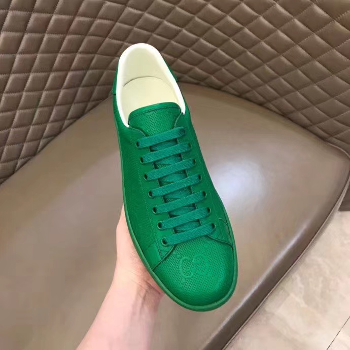 Gucci GG Sneaker In Green - PerfectKickZ
