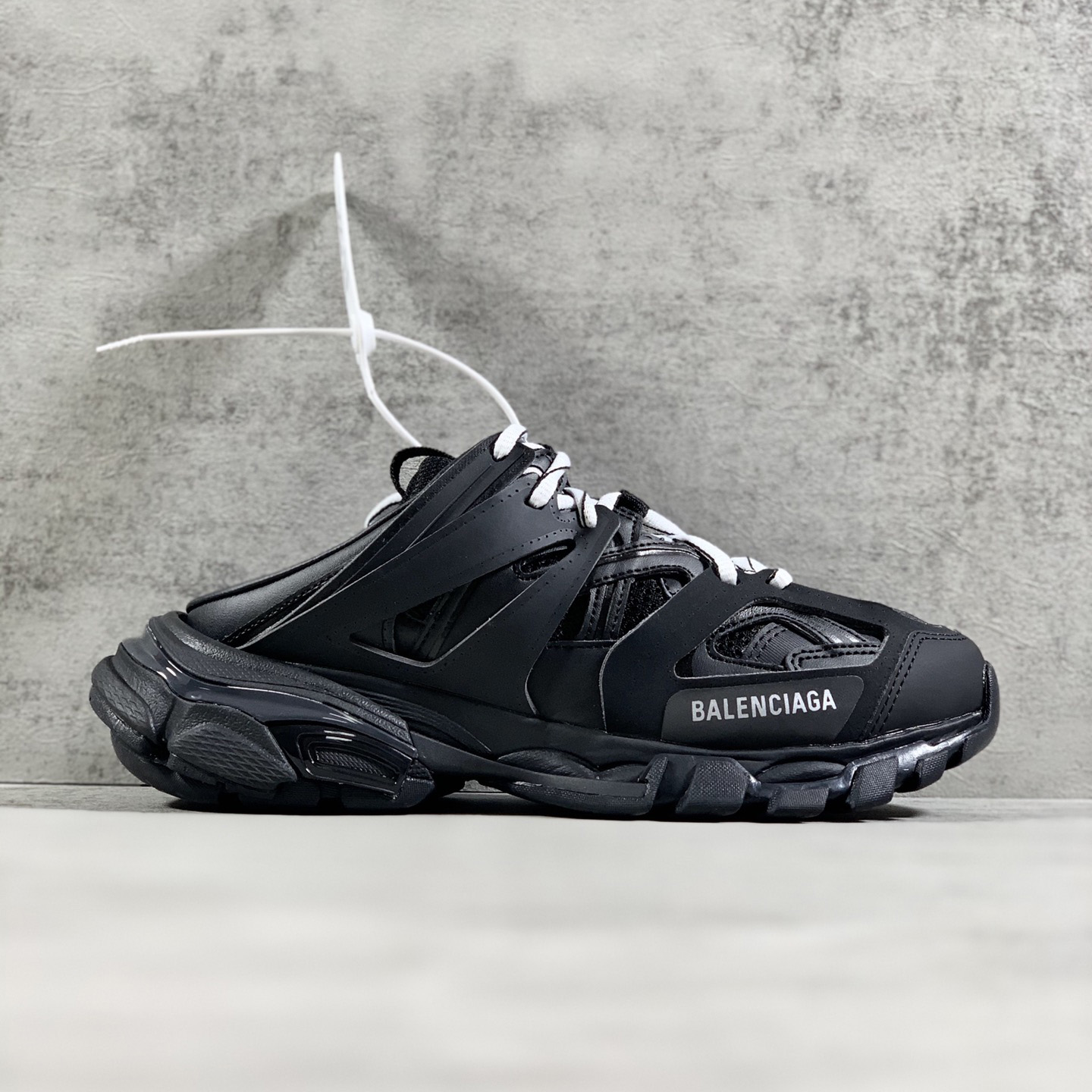 Balenciaga Track Mule In Black - PerfectKickZ