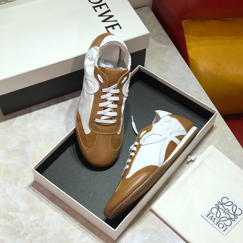 Loewe Ballet Runner In Nylon And Calfskin - PerfectKickZ