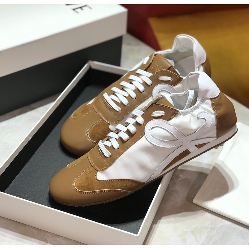 Loewe Ballet Runner In Nylon And Calfskin - PerfectKickZ