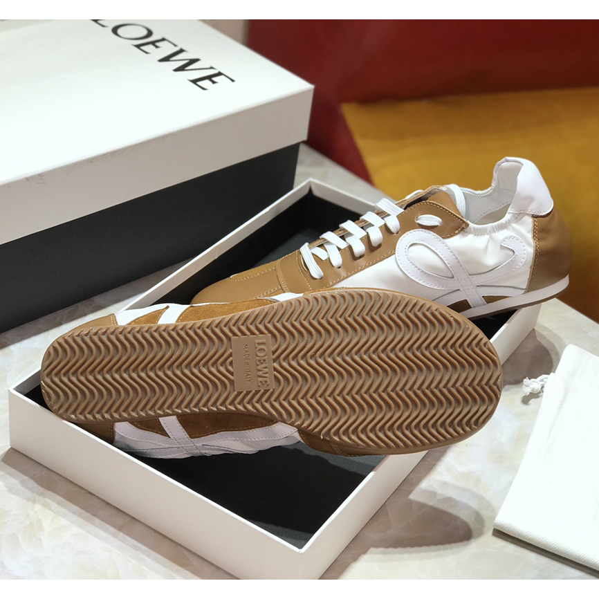 Loewe Ballet Runner In Nylon And Calfskin - PerfectKickZ