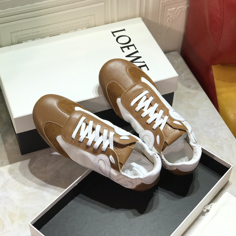 Loewe Ballet Runner In Nylon And Calfskin - PerfectKickZ