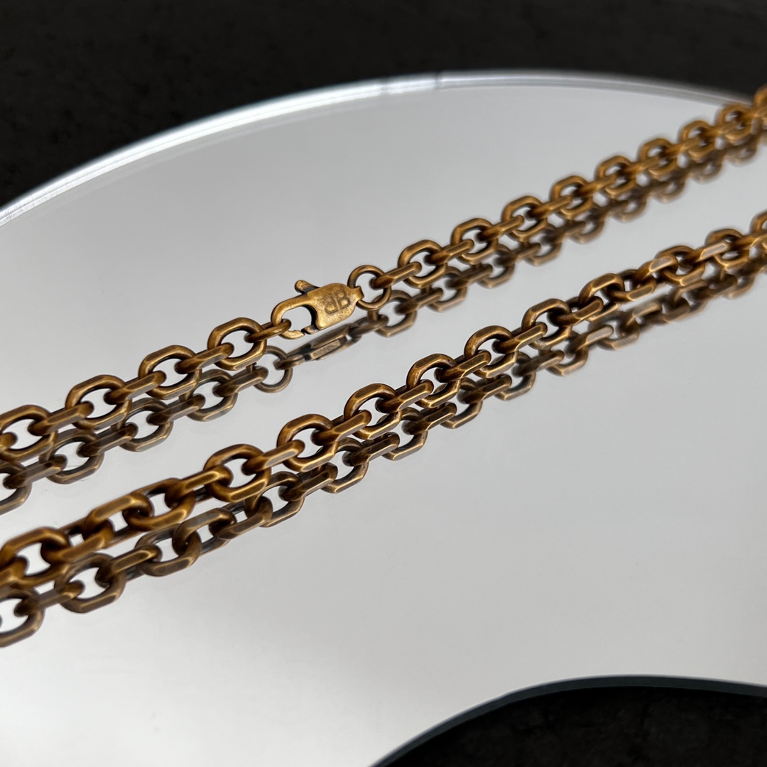 Balenciaga Vintage Style Necklace - PerfectKickZ