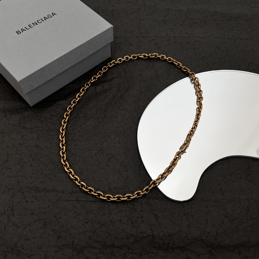 Balenciaga Vintage Style Necklace - PerfectKickZ
