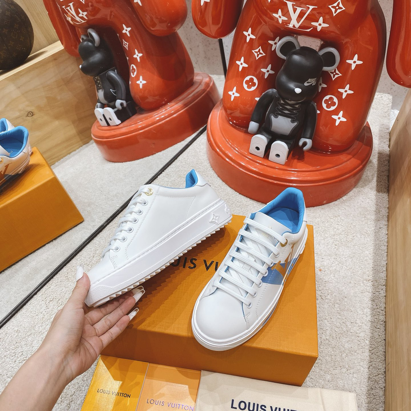 Louis Vuitton Logo Sneaker - PerfectKickZ