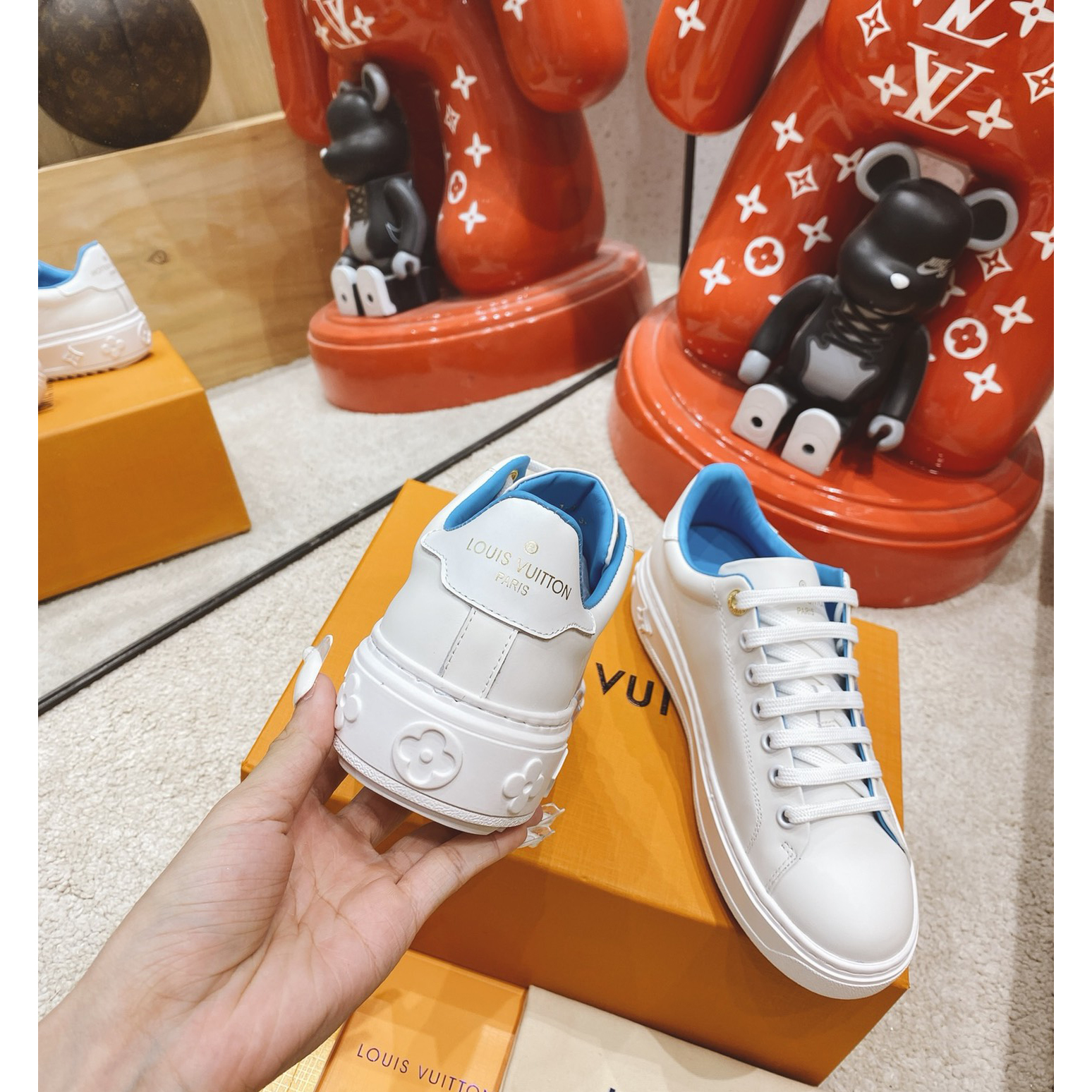 Louis Vuitton Logo Sneaker - PerfectKickZ