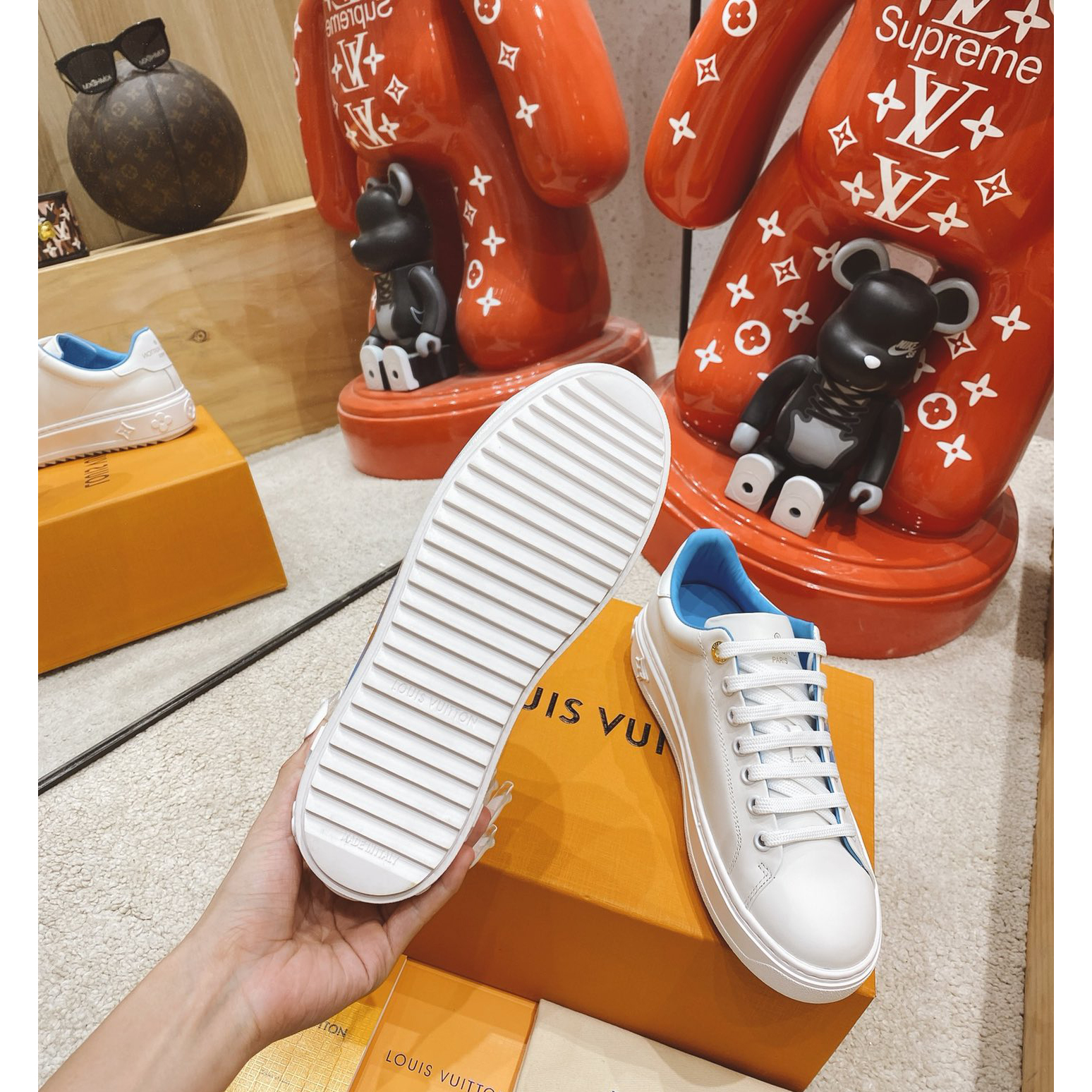 Louis Vuitton Logo Sneaker - PerfectKickZ