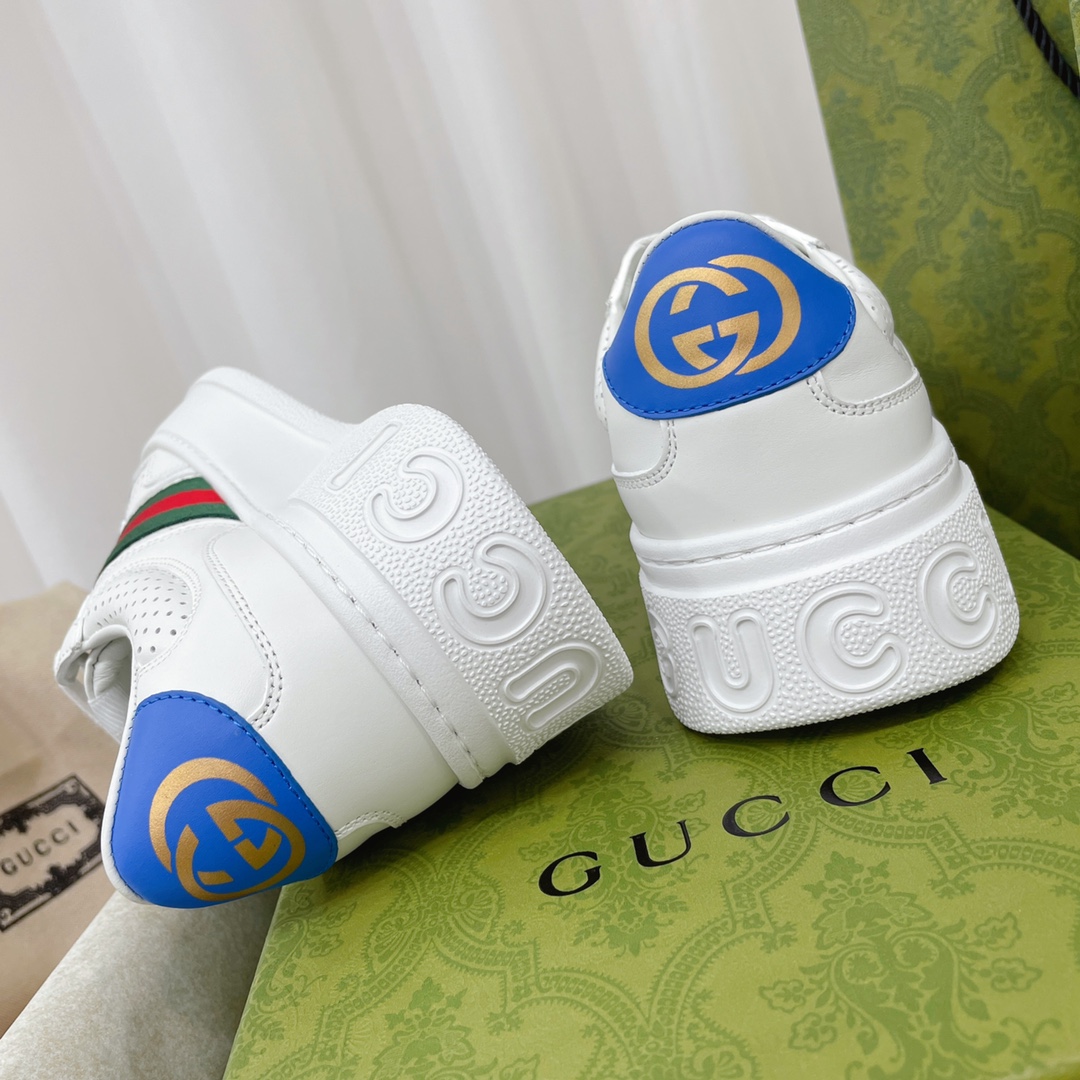 Gucci GG Chunky B Series Men's &Women's Sneakers With Web(Upon UK SIZE) - PerfectKickZ