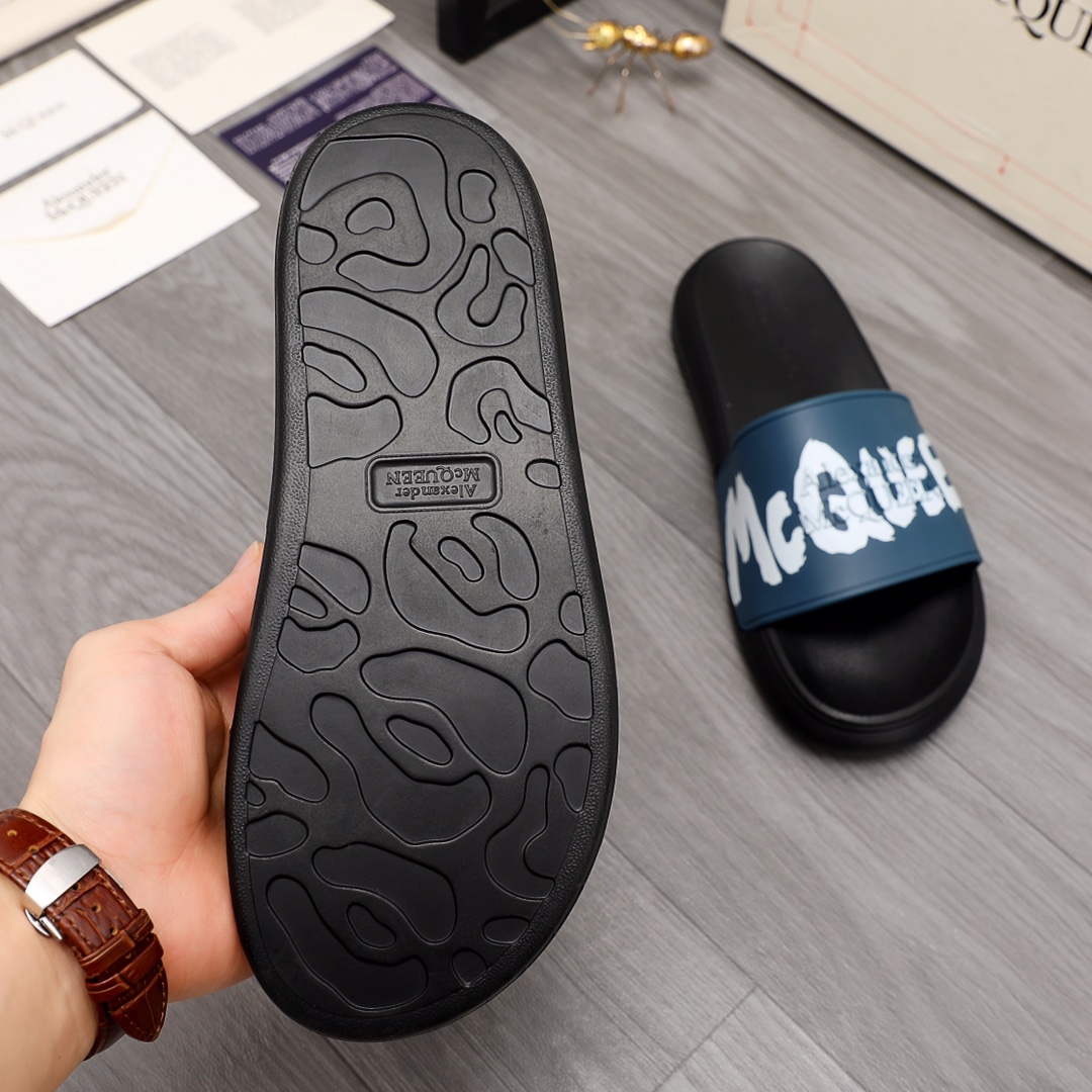 Alexander Mqueen Logo Slipper - 