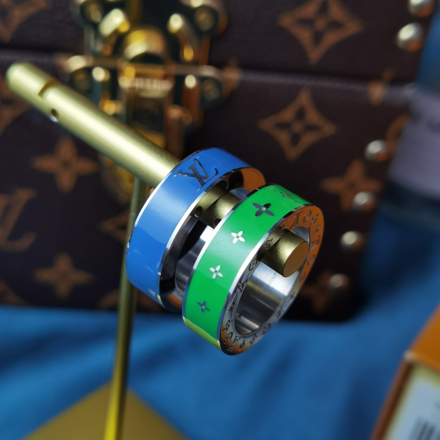 Louis Vuitton Rainbow Charms Ring - PerfectKickZ