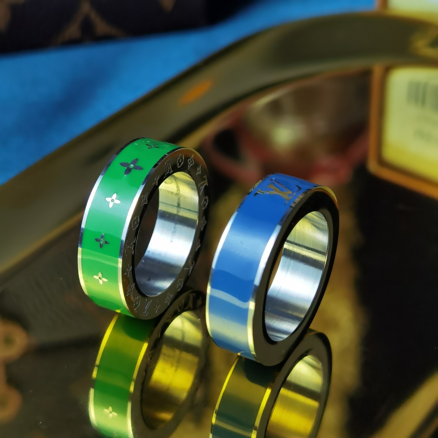 Louis Vuitton Rainbow Charms Ring - PerfectKickZ