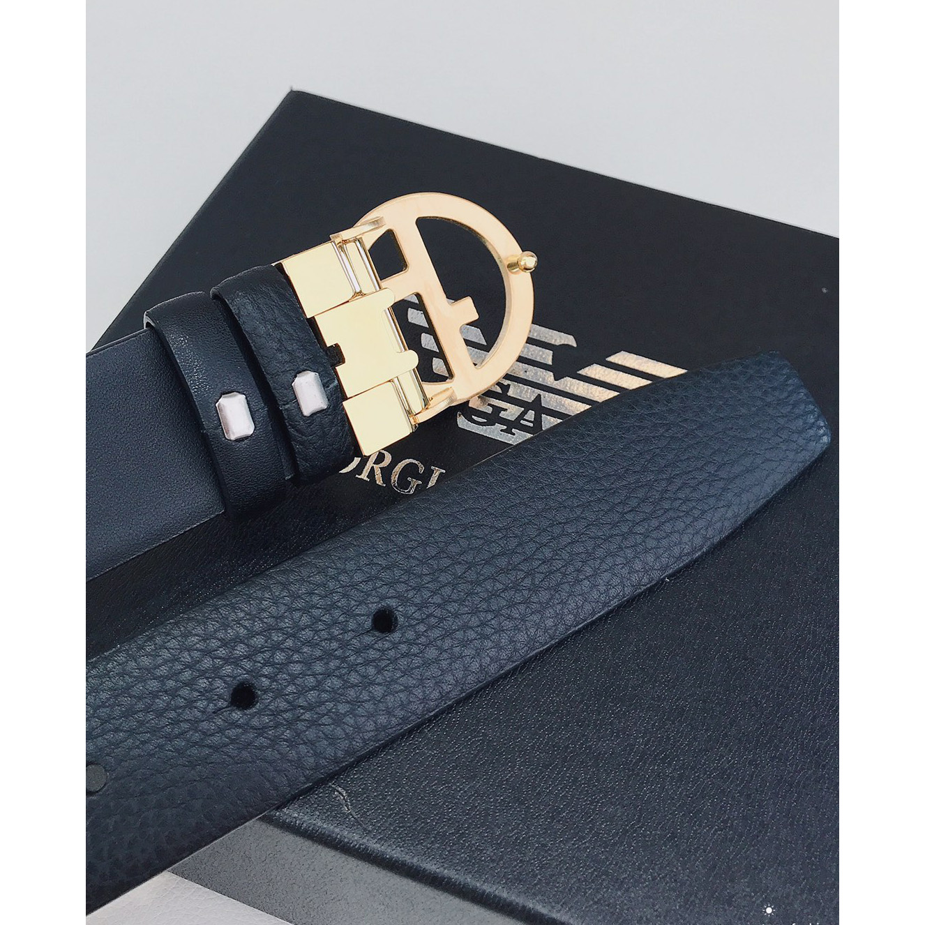 Armani Reversible Leather Belt  35mm - PerfectKickZ