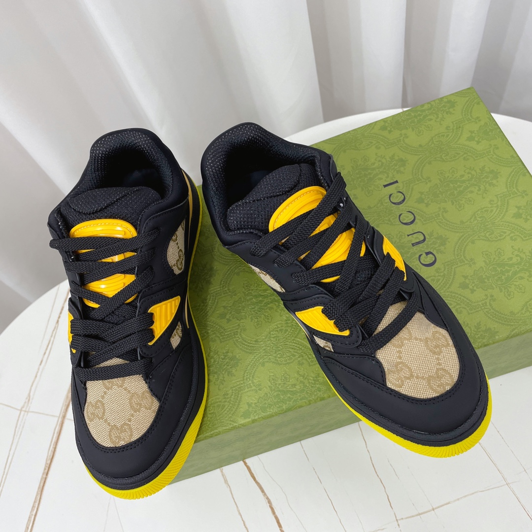 Gucci  Basket Sneaker With Lnterlocking G  - PerfectKickZ