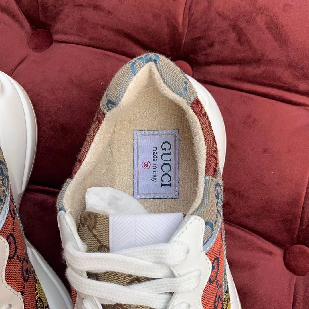 Gucci GG Multicolor Series Rhyton  Sneakers(upon uk size) - PerfectKickZ