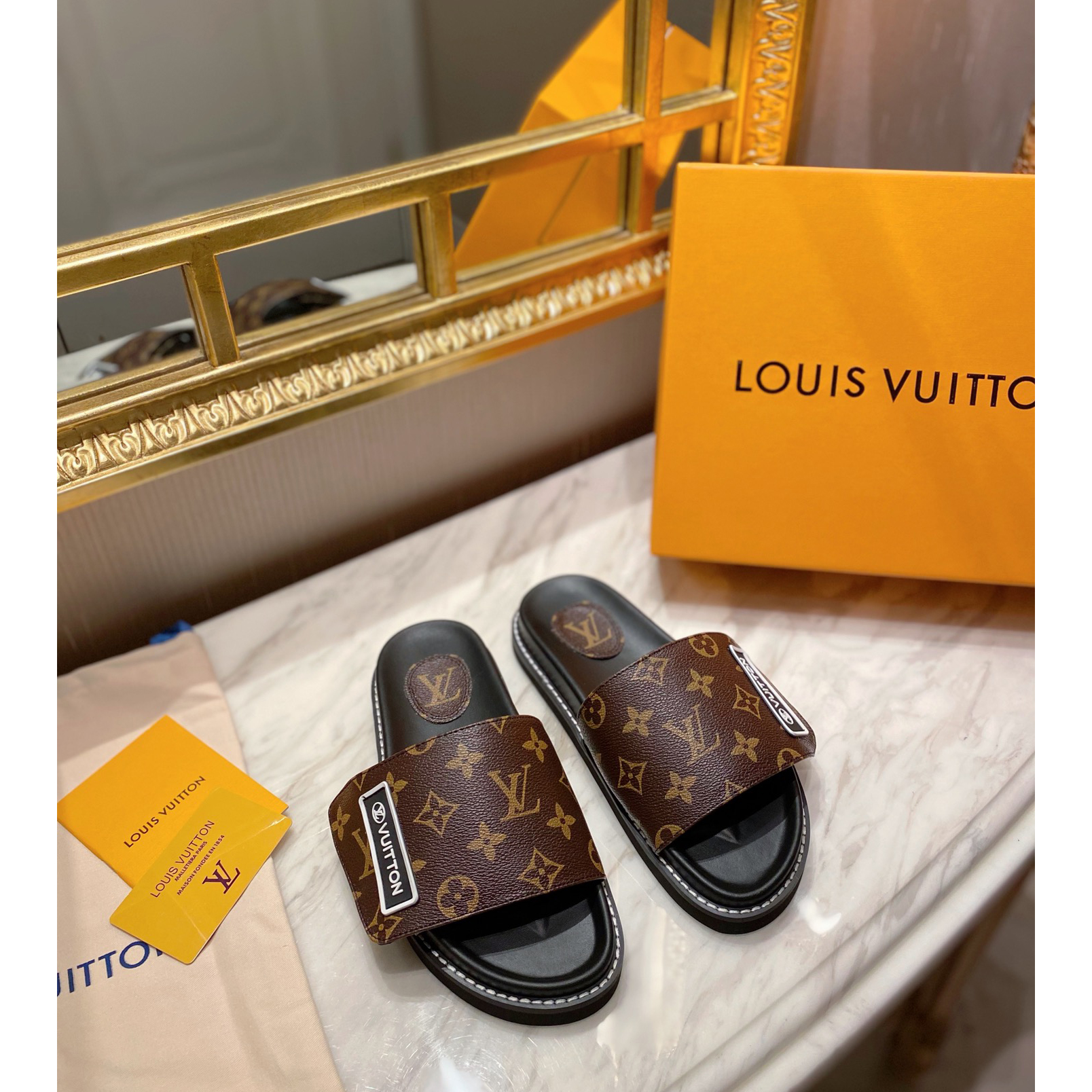 Louis Vuitton Monogram Slipper - 