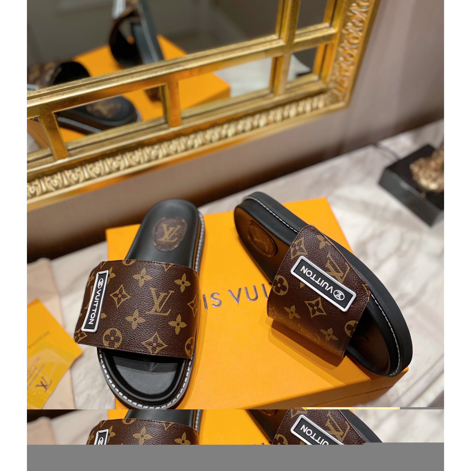 Louis Vuitton Monogram Slipper - 