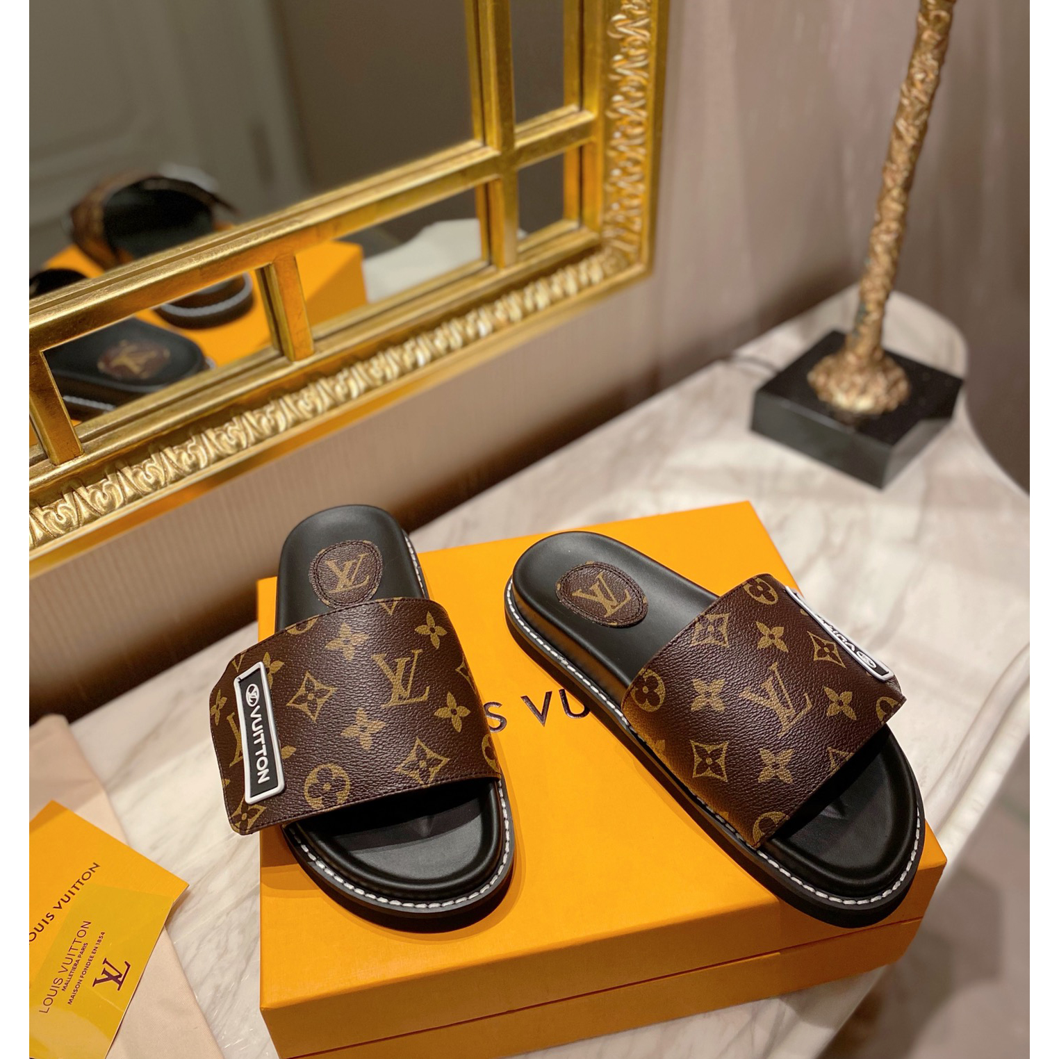 Louis Vuitton Monogram Slipper - 