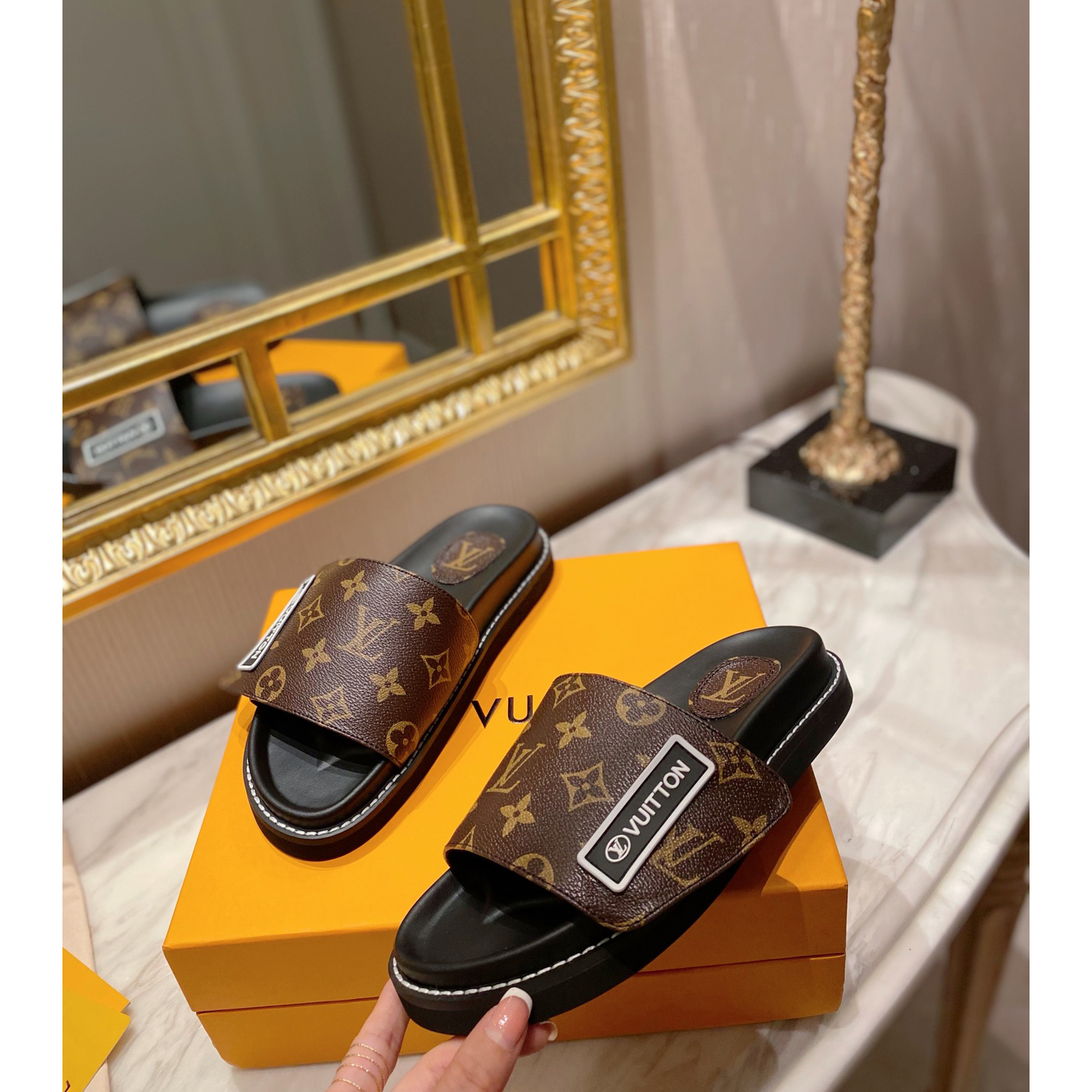 Louis Vuitton Monogram Slipper - PerfectKickZ