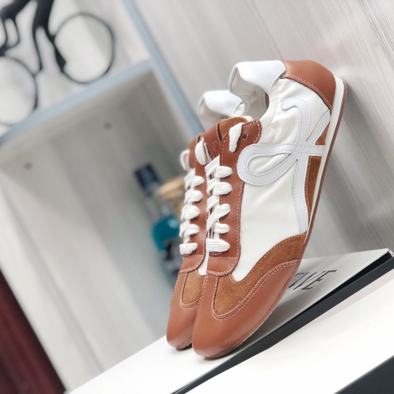 Loewe Ballet Runner In Nylon And Calfskin - PerfectKickZ