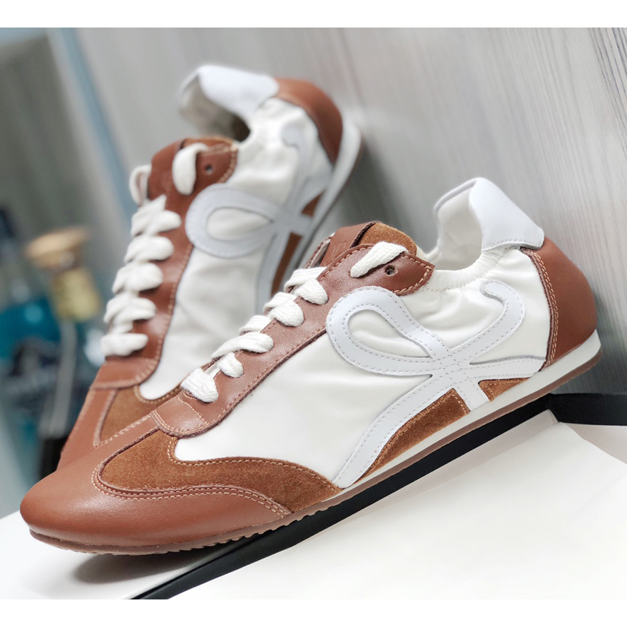 Loewe Ballet Runner In Nylon And Calfskin - PerfectKickZ