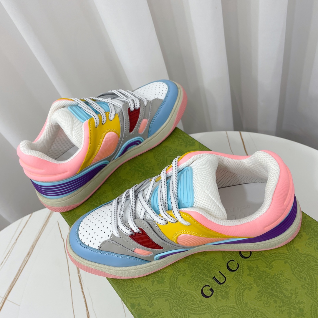 Gucci  Basket Sneaker With Lnterlocking G  - 