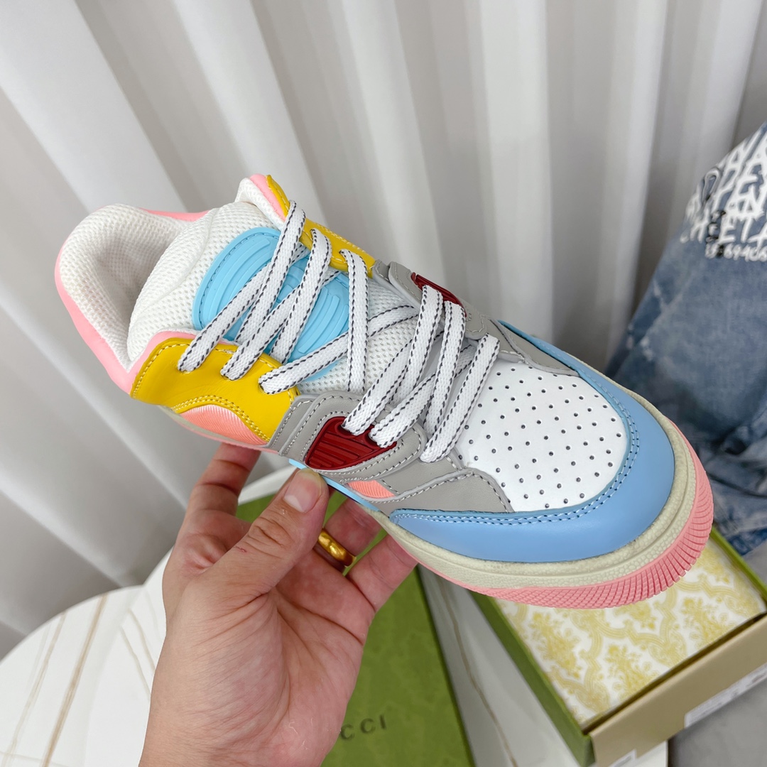 Gucci  Basket Sneaker With Lnterlocking G  - 