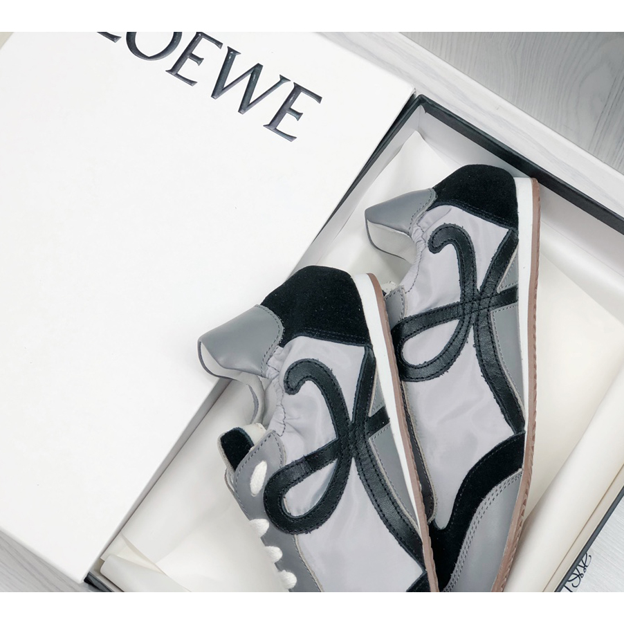 Loewe Ballet Runner In Nylon And Calfskin - PerfectKickZ