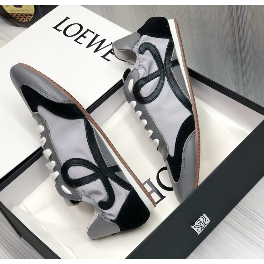 Loewe Ballet Runner In Nylon And Calfskin - PerfectKickZ