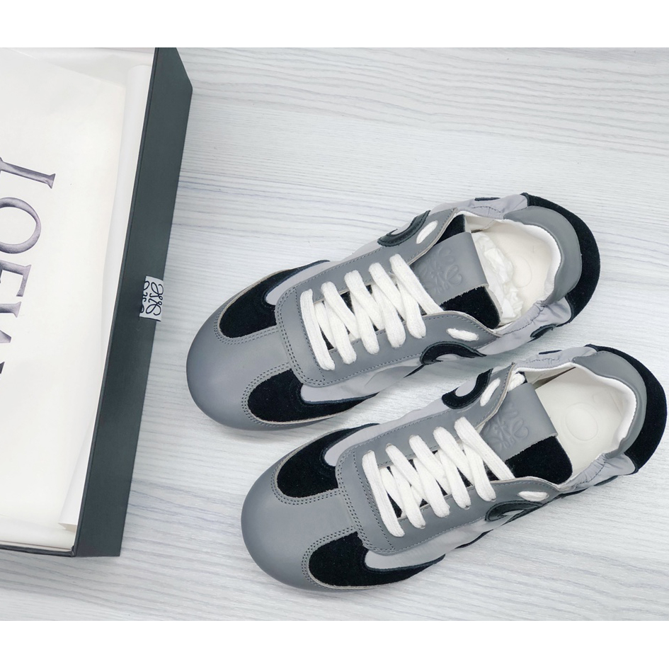 Loewe Ballet Runner In Nylon And Calfskin - PerfectKickZ