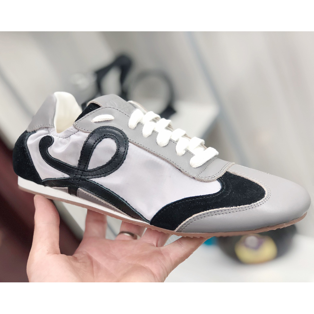 Loewe Ballet Runner In Nylon And Calfskin - PerfectKickZ