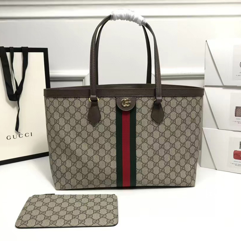 Gucci Ophidia GG Medium Tote（38-28-14CM） - PerfectKickZ